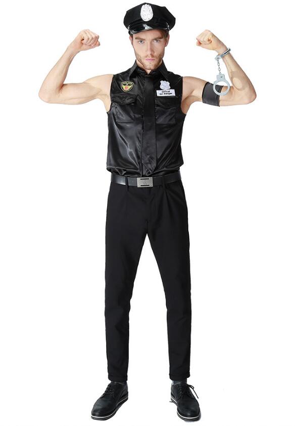 F1629 Dirty Cop Officer Ed Banger Halloween Costume